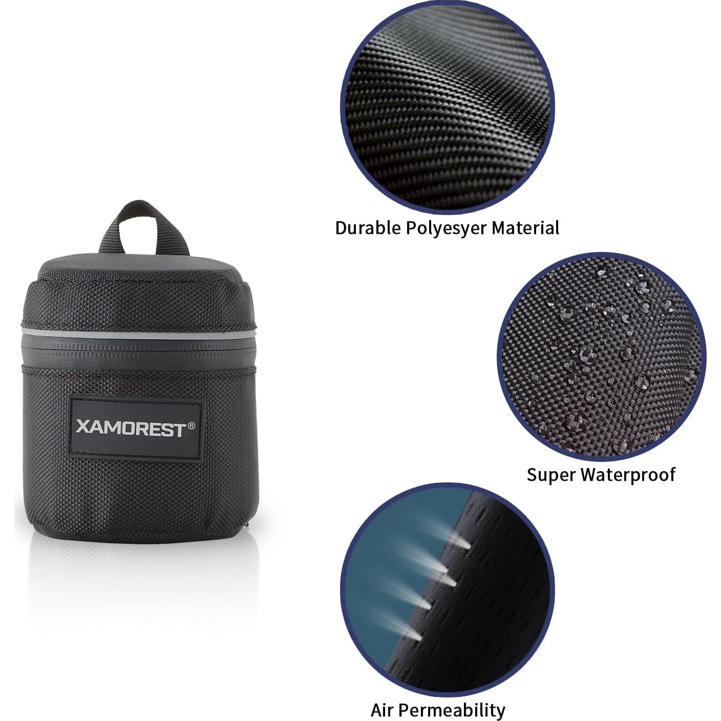 Funda para Lentes de Cámara XAMOREST Impermeable 10.49x9.50cm