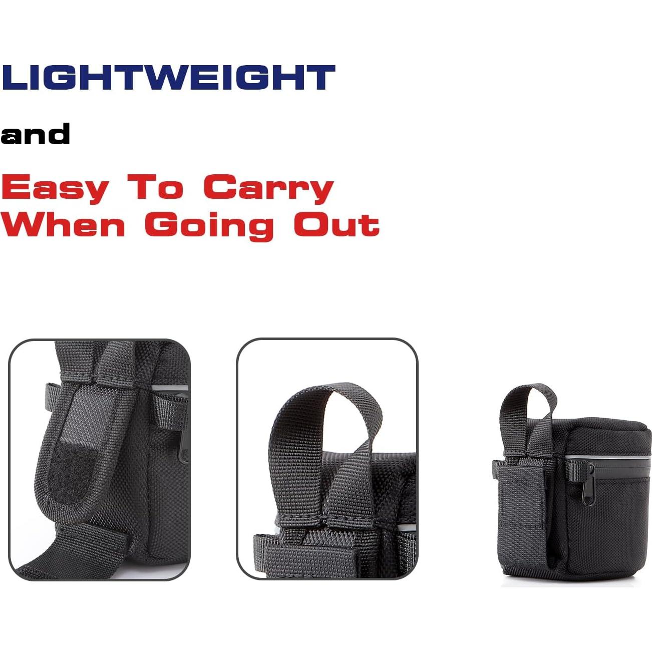 Funda para Lentes de Cámara XAMOREST Impermeable 10.49x9.50cm