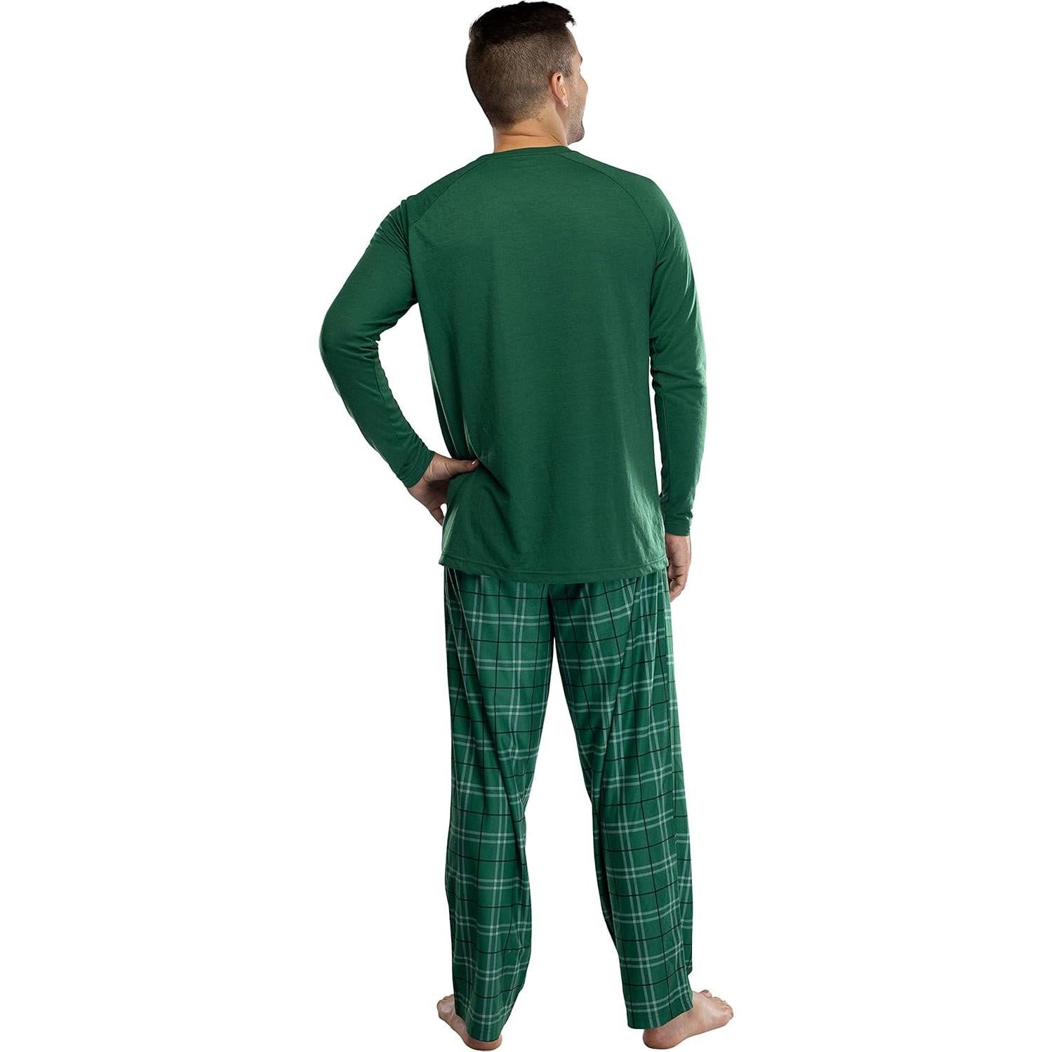 Pijama Harry Potter Raglán Slytherin Grande 100% Poliéster