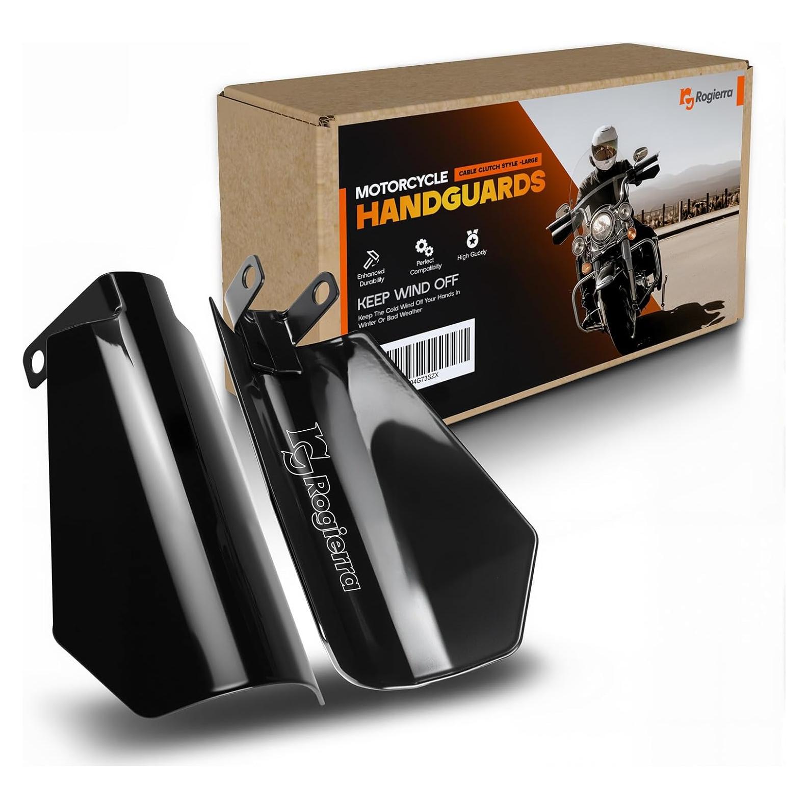 Guardas de Mano Grande Rogierra para Harley 2007-2023