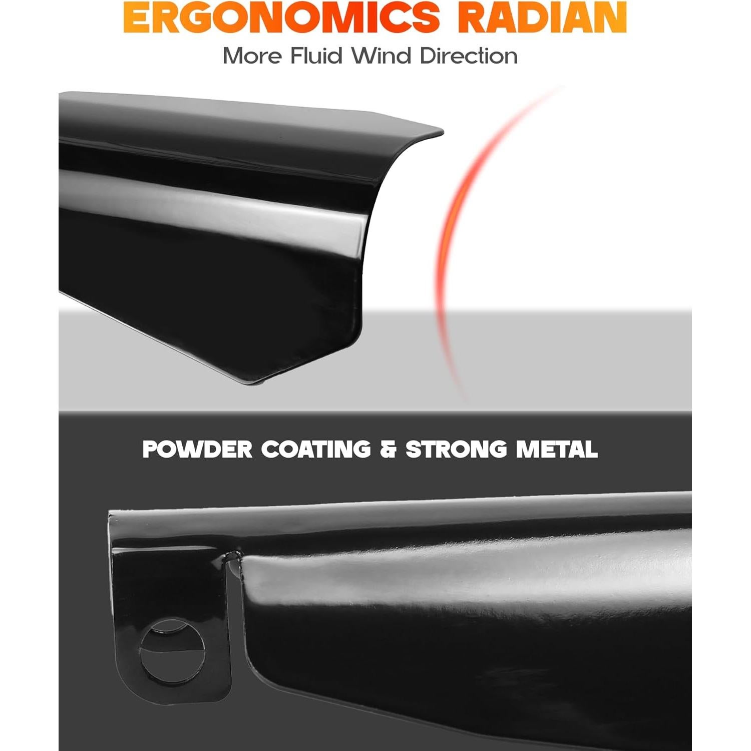 Guardas de Mano Grande Rogierra para Harley 2007-2023