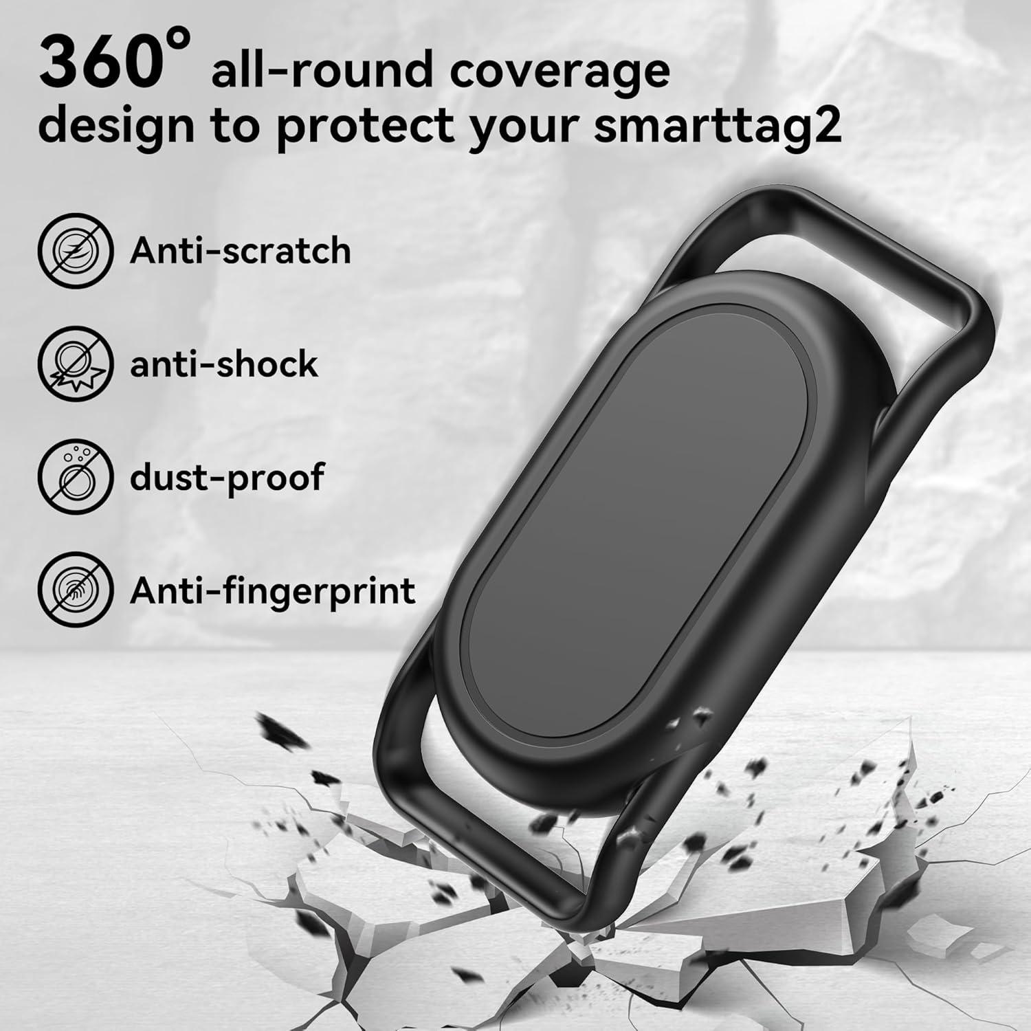 Soporte para Collar de Perro DDJ para Samsung Smart Tag 2 - Impermeable