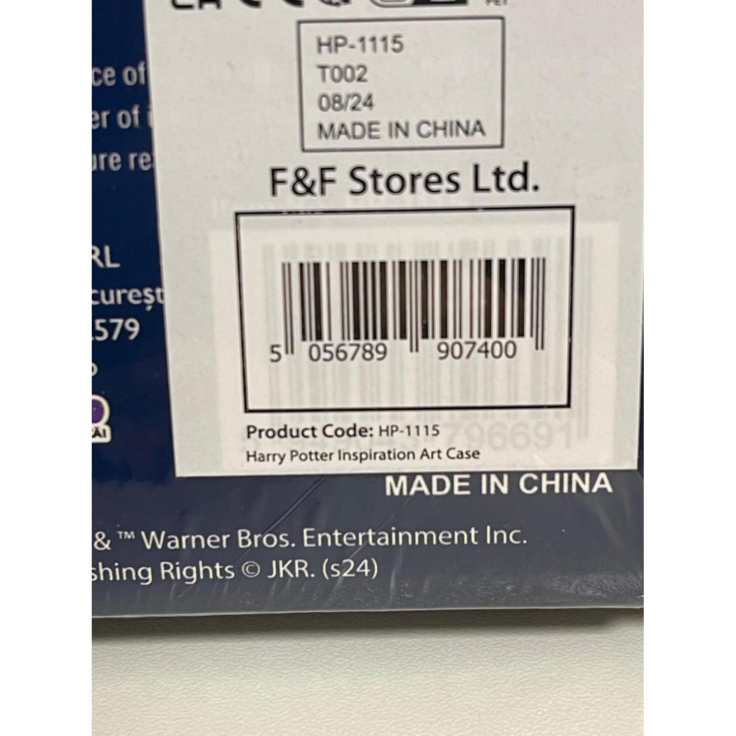 Juego de lápices de colores Harry Potter 130 piezas Estuche