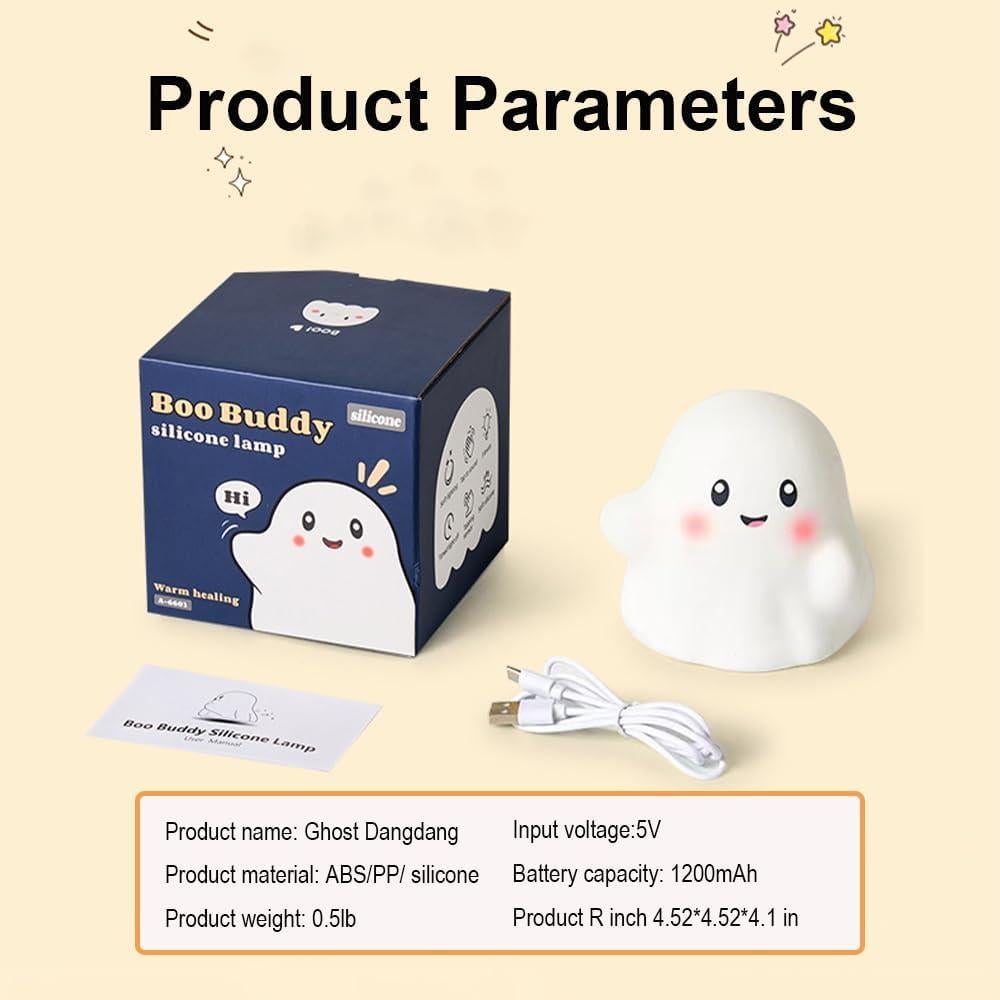 Luz Nocturna Fantasma KangTen CHEN con 13 Sonidos Interactivos