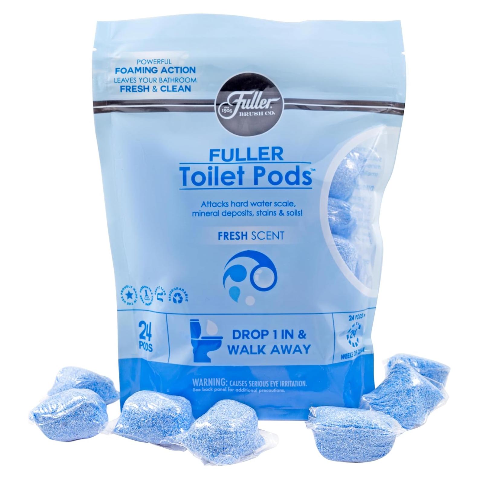 Pods Limpiadores de Inodoro Fuller Brush - 6 Tabletas Solubles