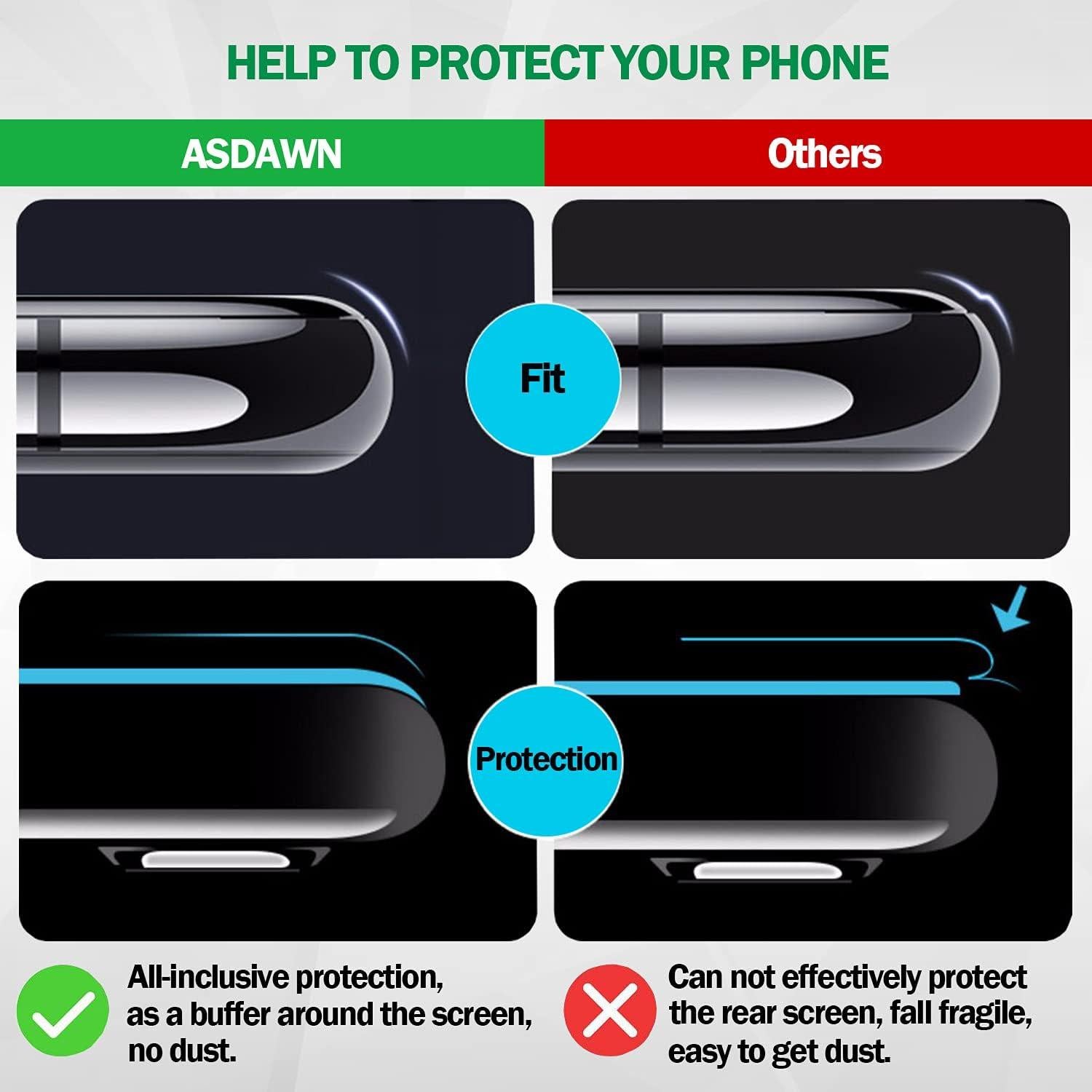Cubierta de vidrio trasero ASDAWN para Galaxy S22 Ultra Burdeos