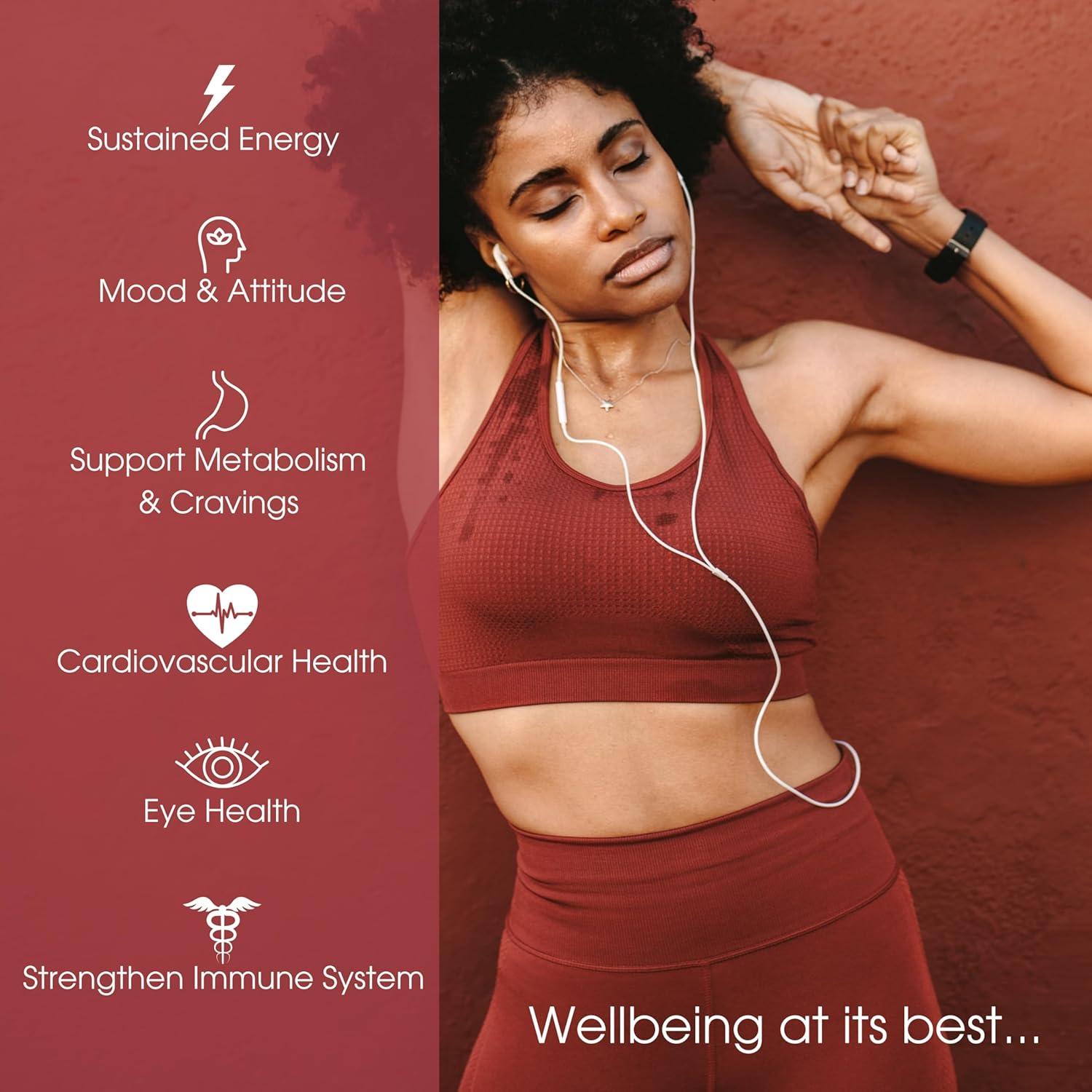 Cápsulas de Azafrán Puro Pure Micronutrients 28g - Energía y Salud