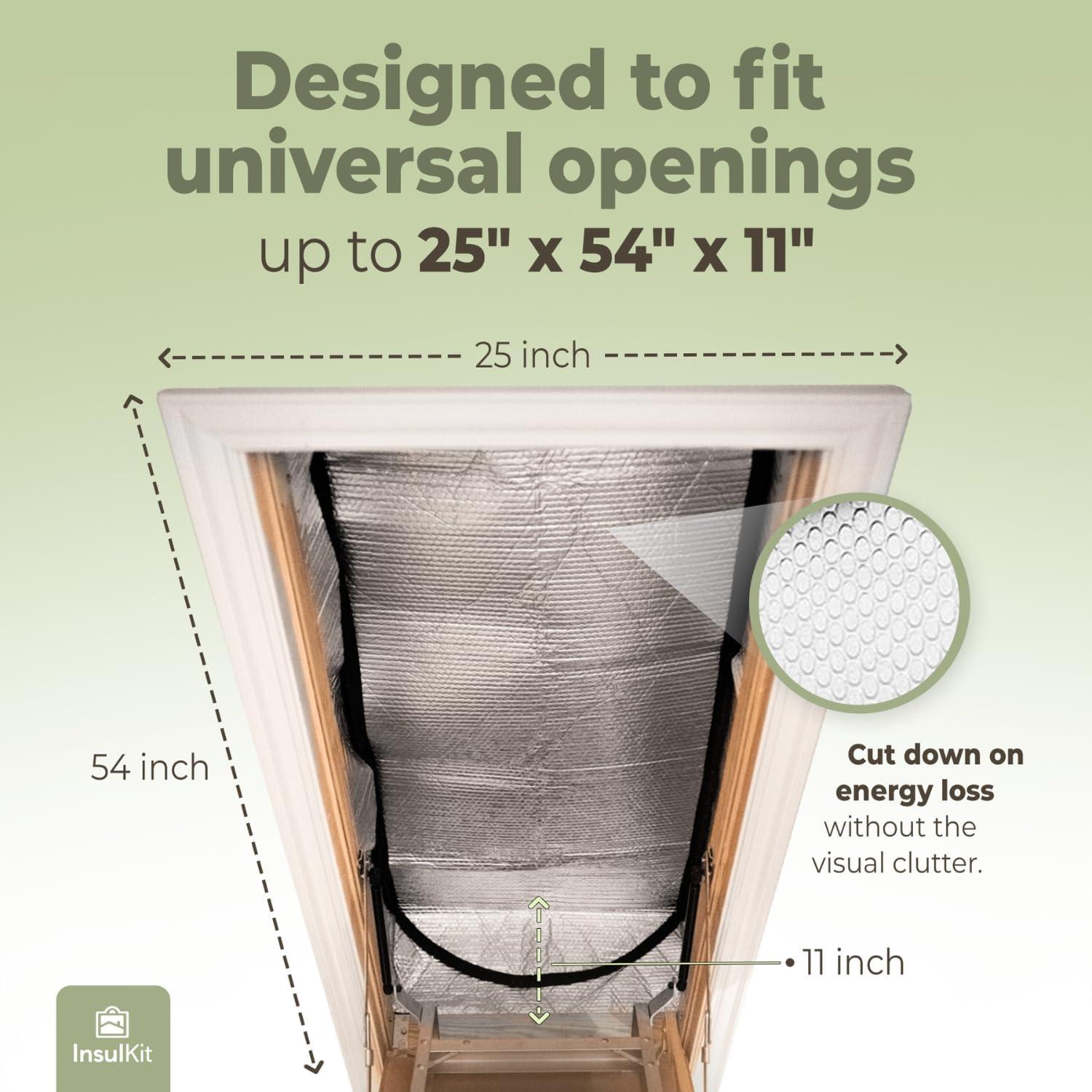 Cubierta de Aislamiento para Escaleras de Ático InsulKit 137x64x28cm R15