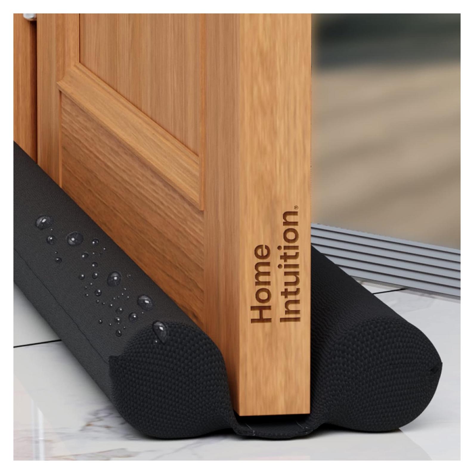 Detenedor de Corrientes de Aire Home Intuition 91 cm Negro