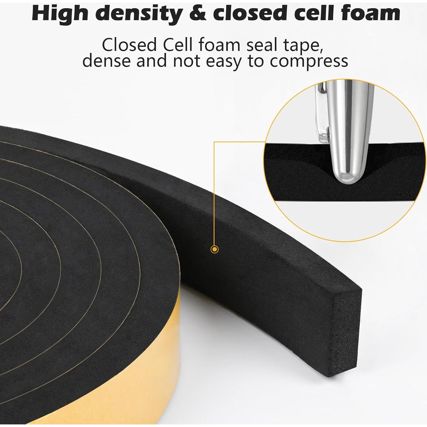 Cinta de Aislamiento ToLanbbt 1" x 1/2" x 20 Pies Negra