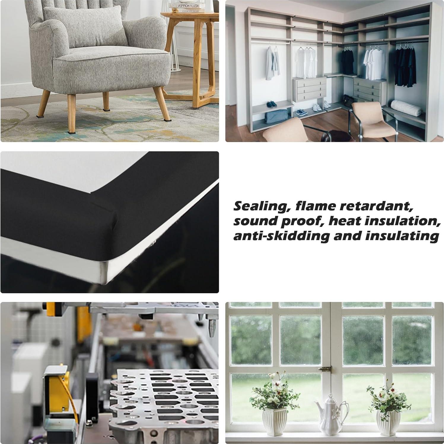 Cinta de Aislamiento ToLanbbt 1" x 1/2" x 20 Pies Negra