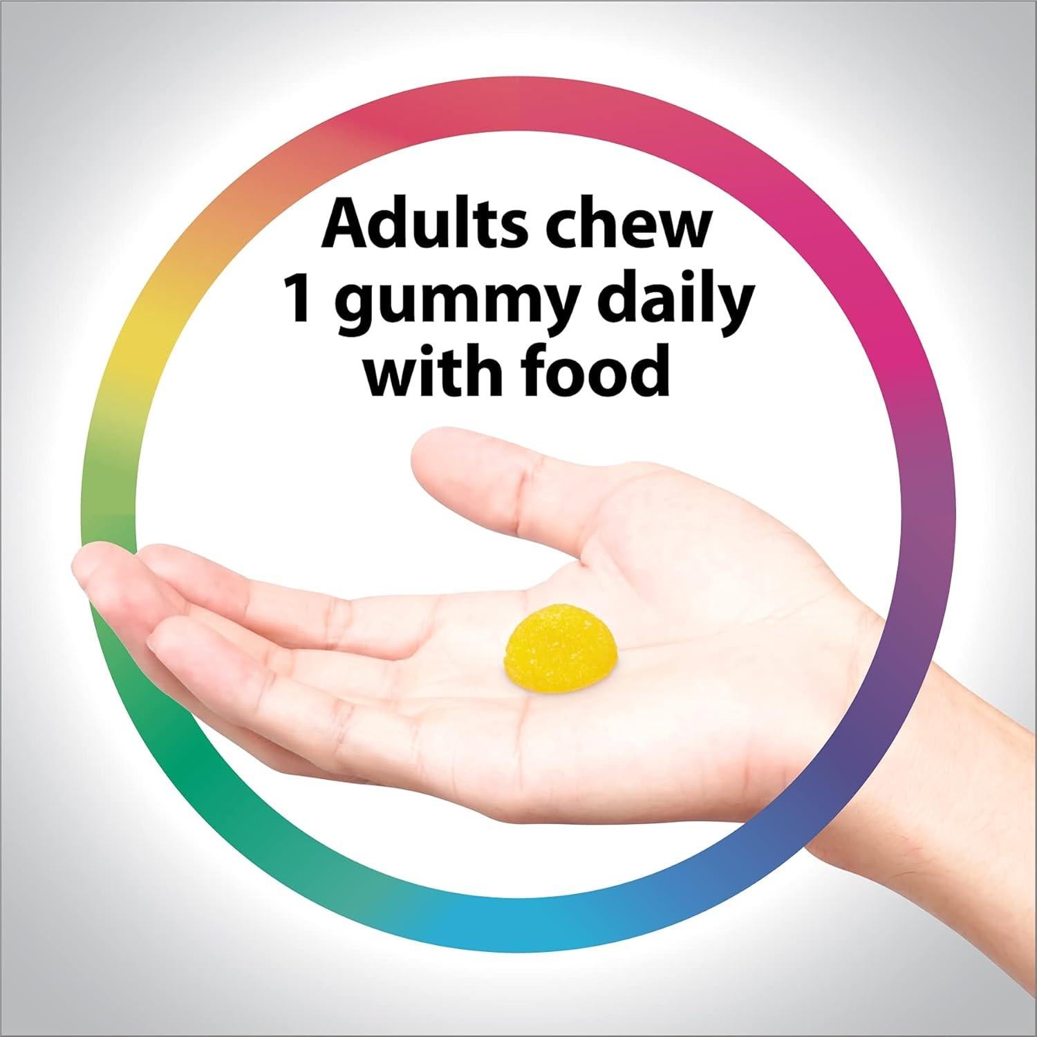 Gomas Soleadas Rainbow Light Vitamina D3 1000 UI 50 Unidades