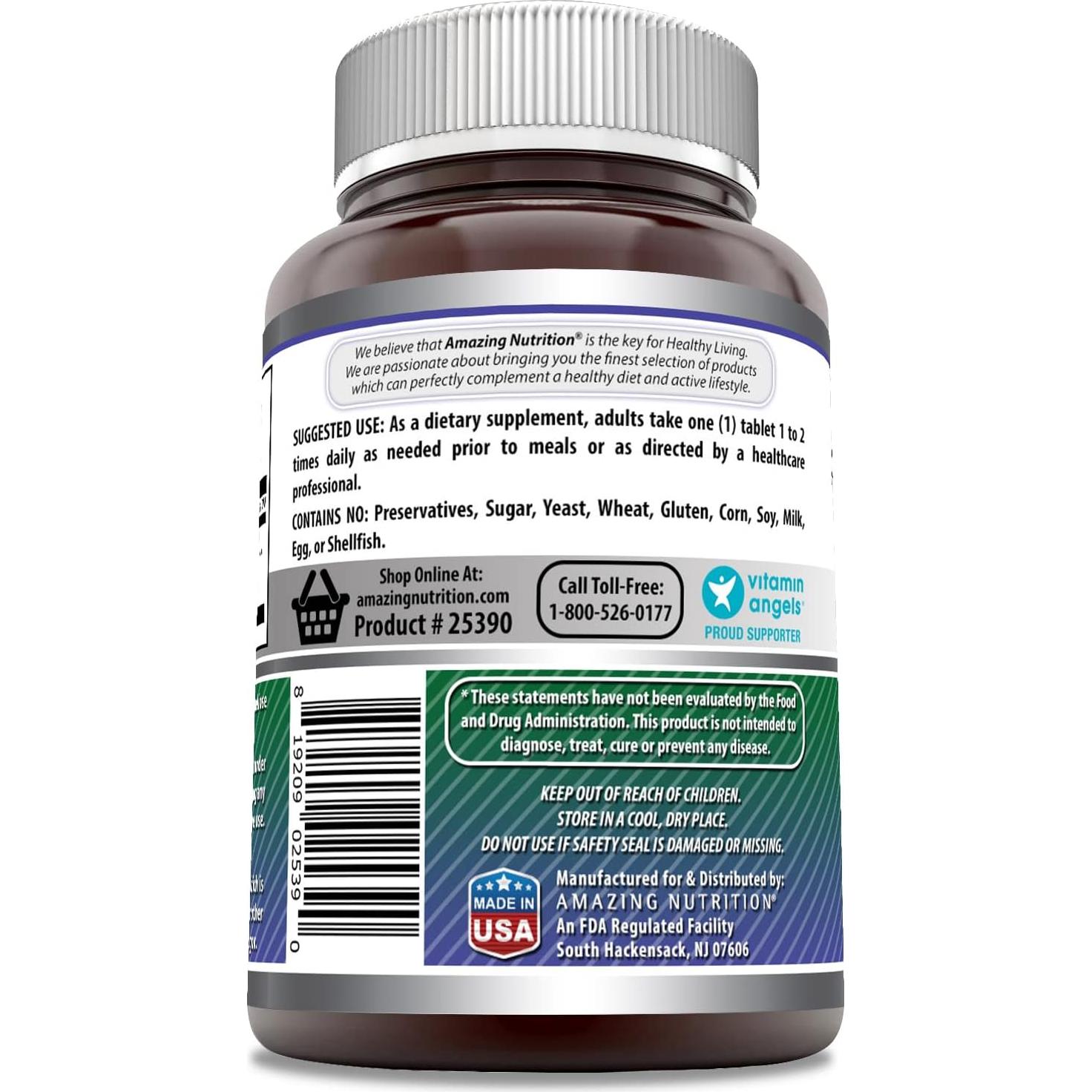 Suplemento de Tribulus 1000 Mg Fórmulas Asombrosas 90 Tabletas