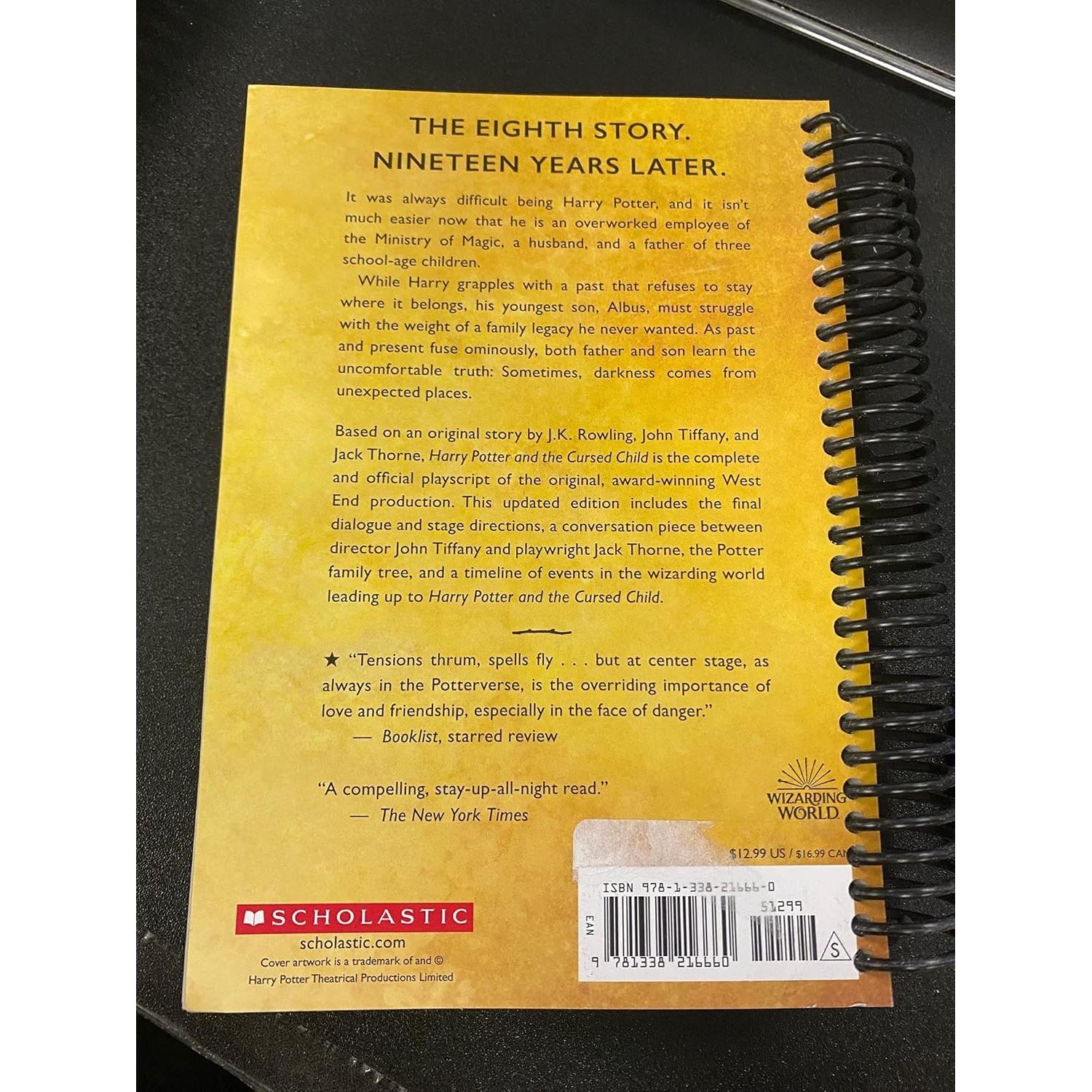 Harry Potter y el niño maldito - Guion oficial en español