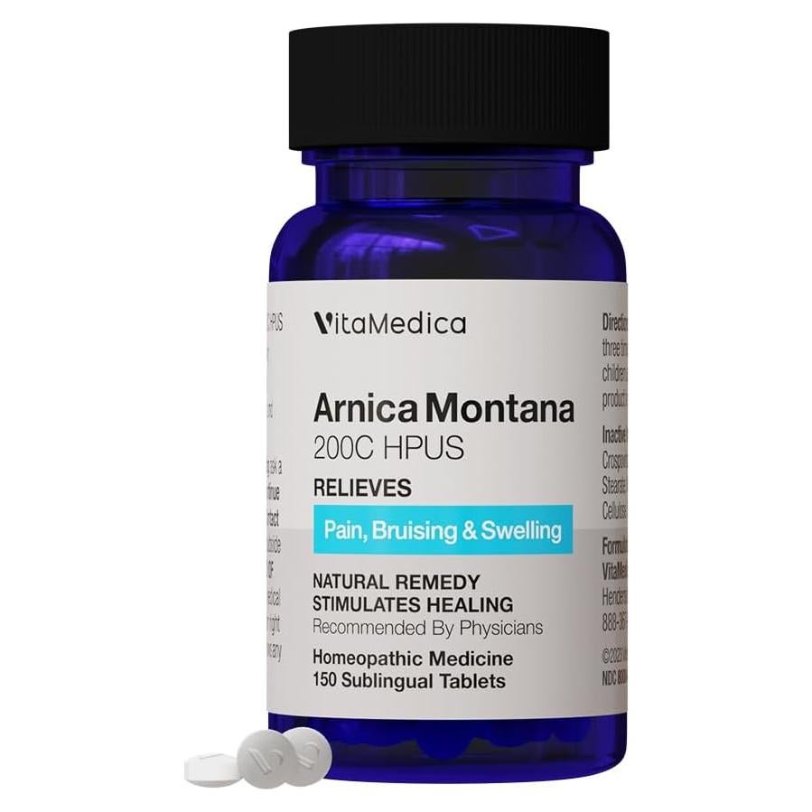 Tabletas Homeopáticas Arnica Montana 200C VitaMedica 150 Ct