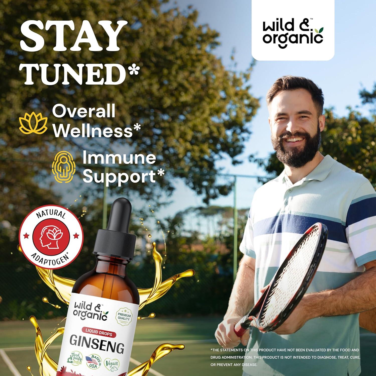 Extracto de Ginseng Rojo Coreano Silvestre 59 ml - Vegano