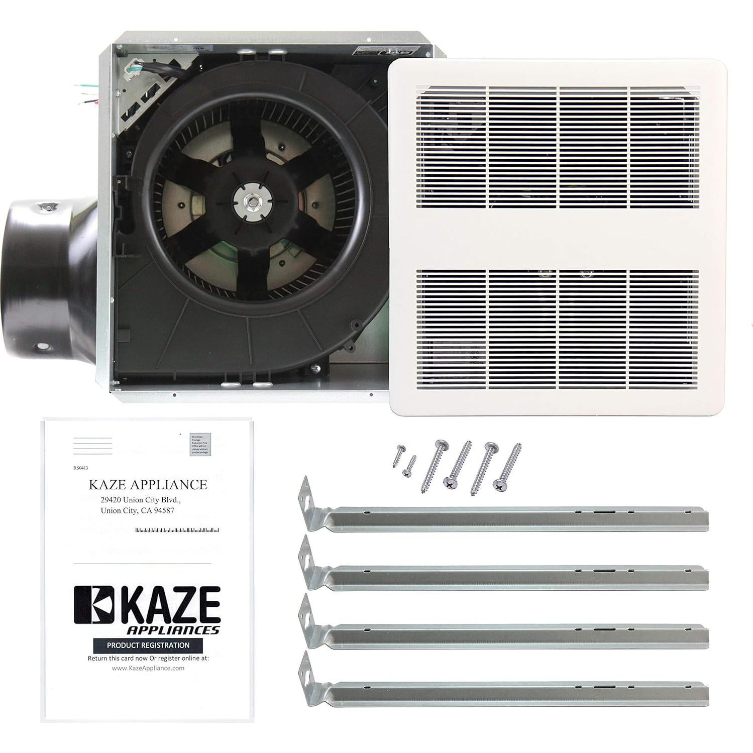Ventilador Extractor de Baño KAZE SEP120 120 CFM Ultra Silencioso