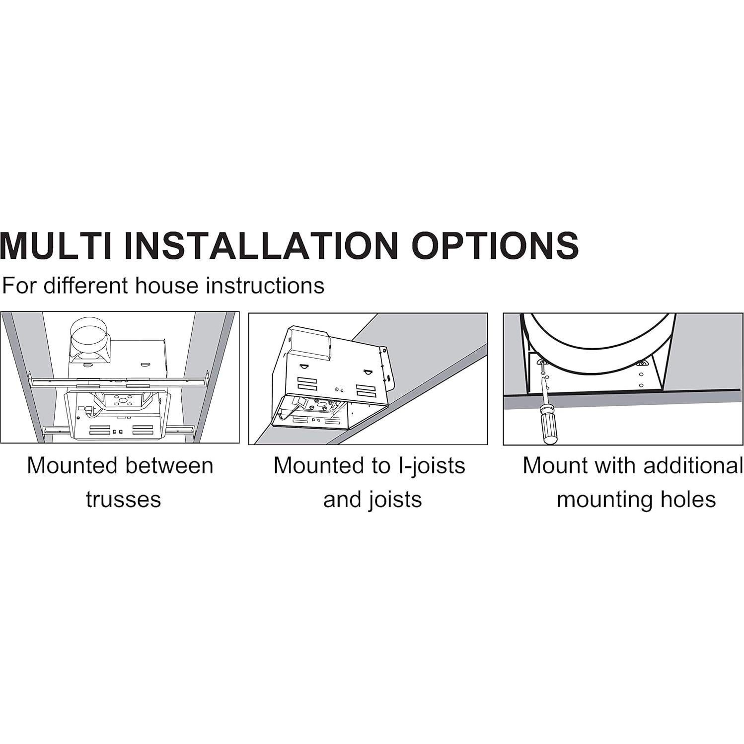 Ventilador Extractor de Baño KAZE SEP120 120 CFM Ultra Silencioso