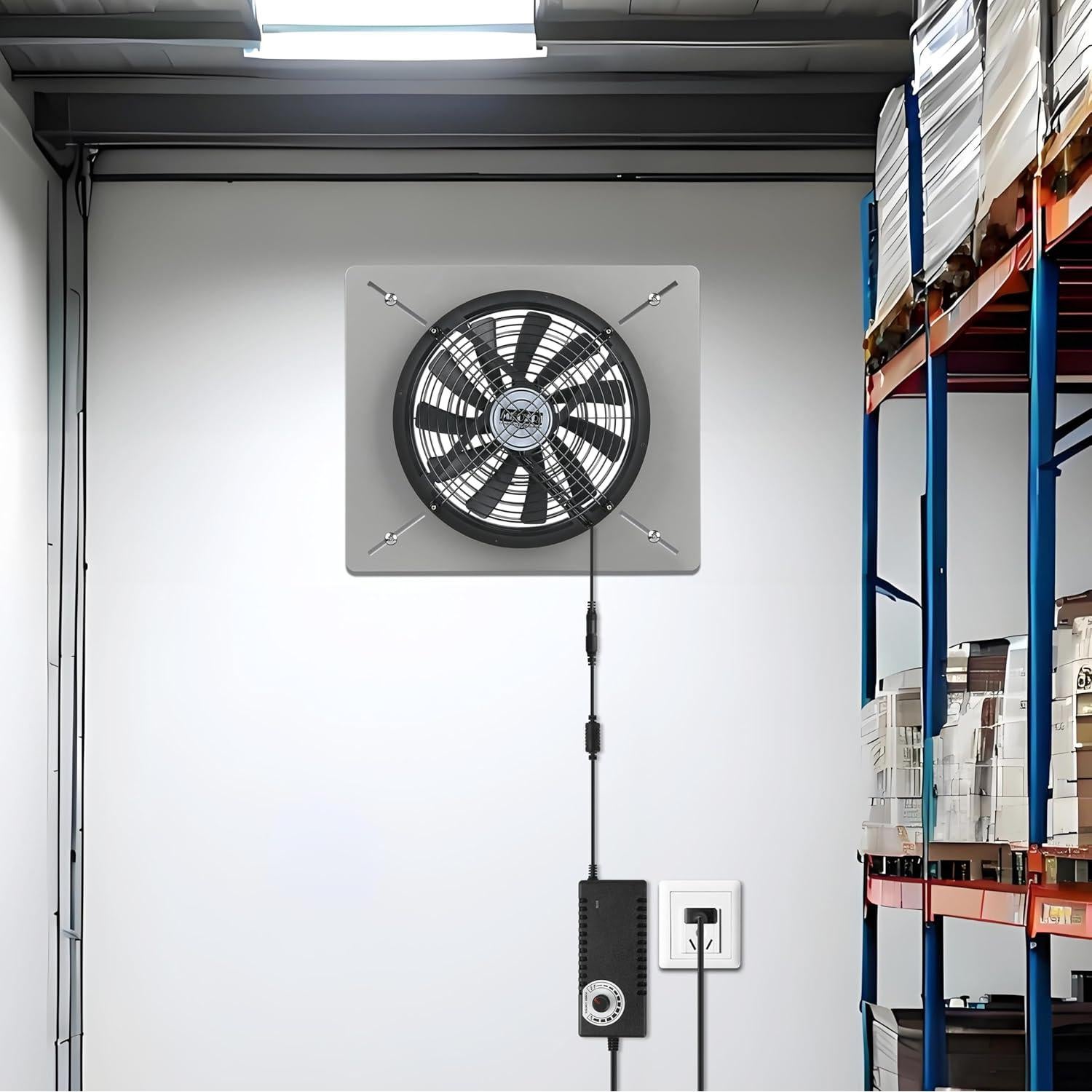 Ventilador de Escape MEOZRI Mediano 420 CFM Acero Inoxidable