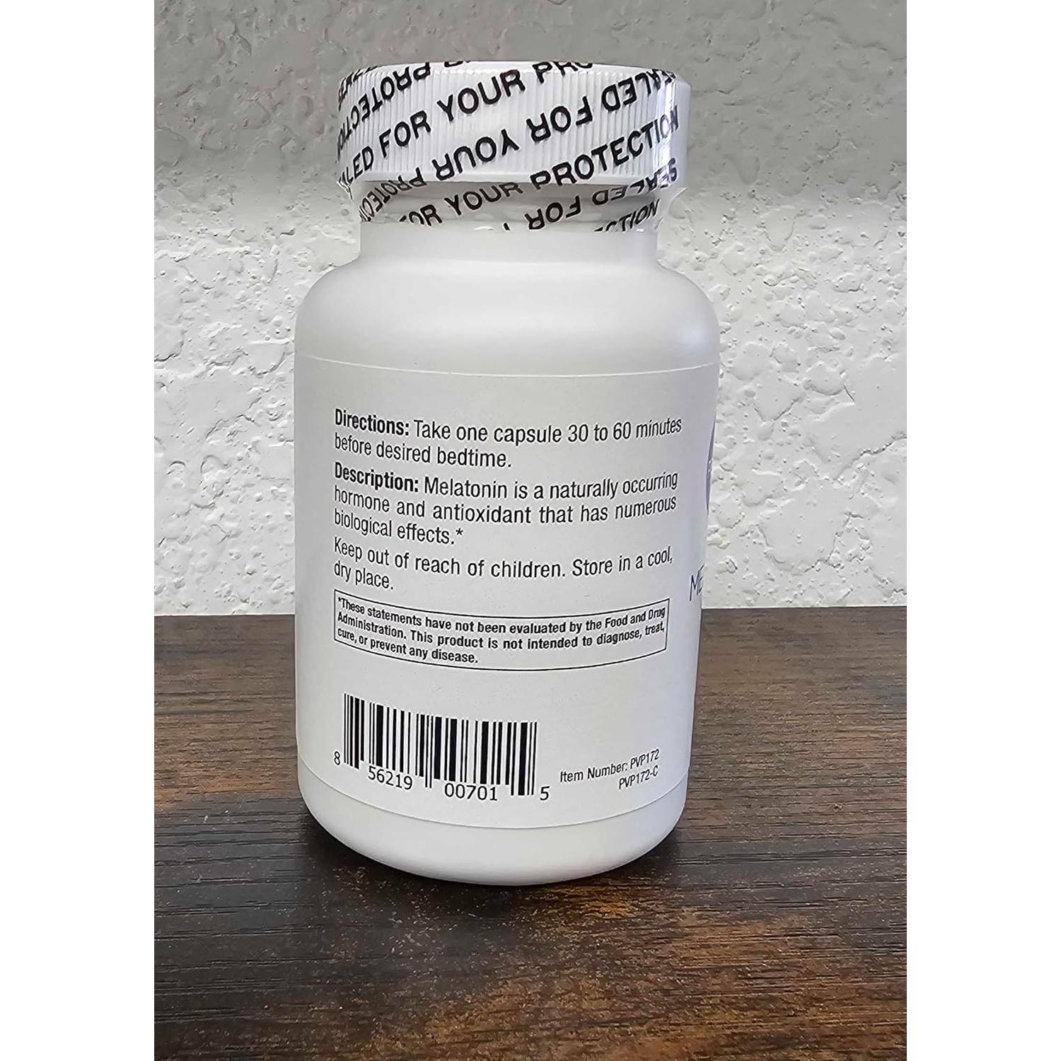 Melatonina MAX 60mg Vegana - 60 Cápsulas de Descanso Profundo