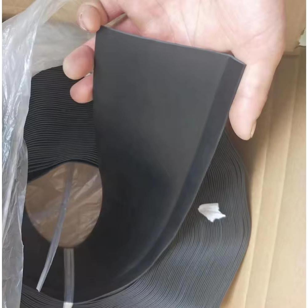 Moldura de Zócalo Autoadhesiva Sysho 12 cm x 6 m Negro