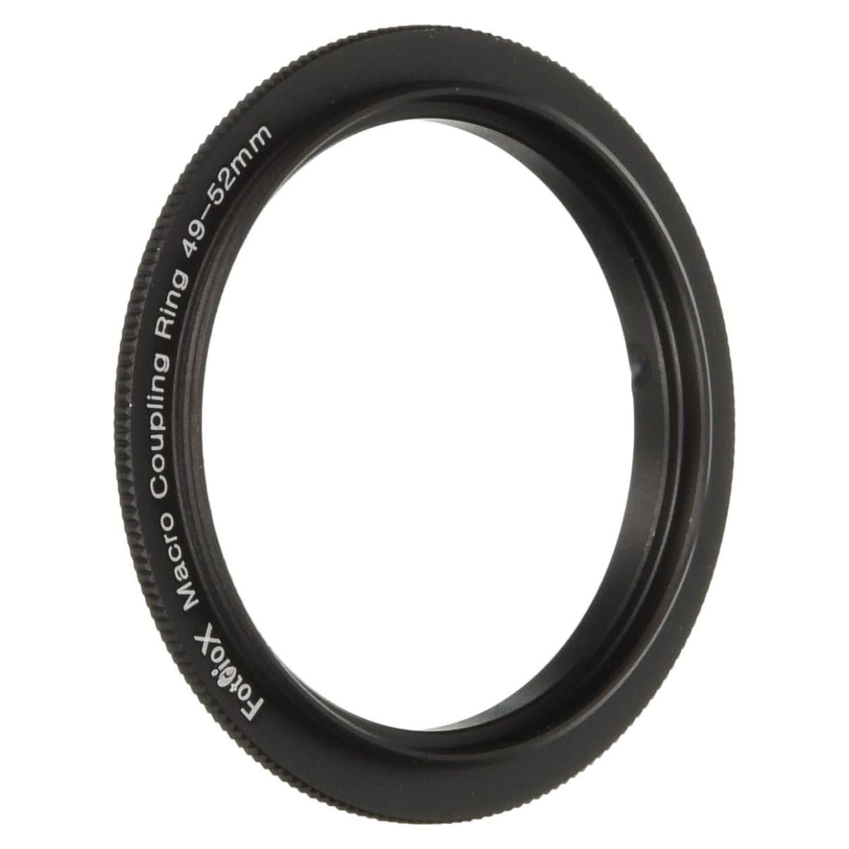 Anillo Inverso Macro Fotodiox 49-52mm Metal Negro
