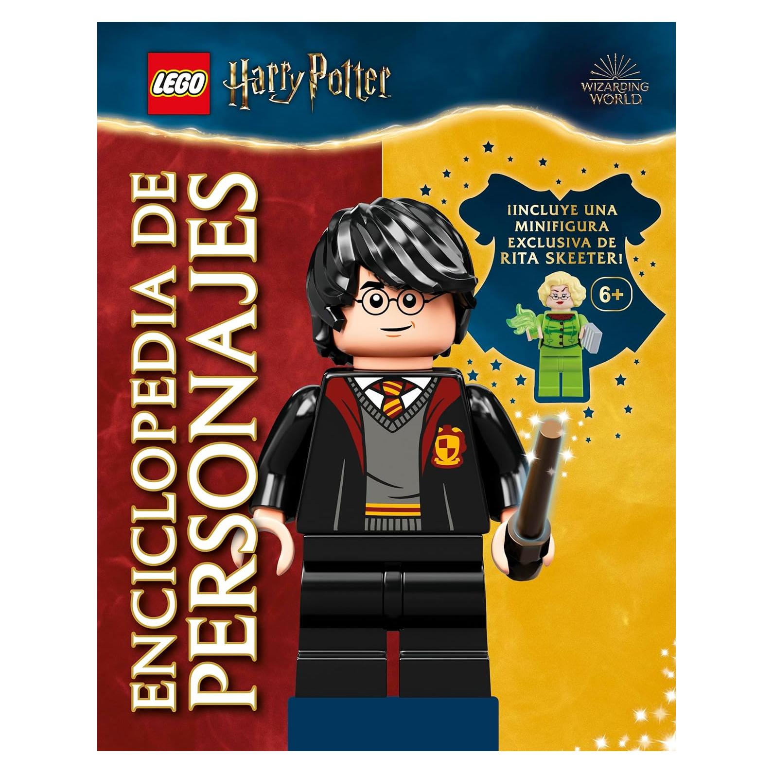 LEGO Harry Potter Enciclopedia de personajes (Character Encyclopedia): Con una minifigura exclusiva de LEGO Harry Potter (Spanish Edition)