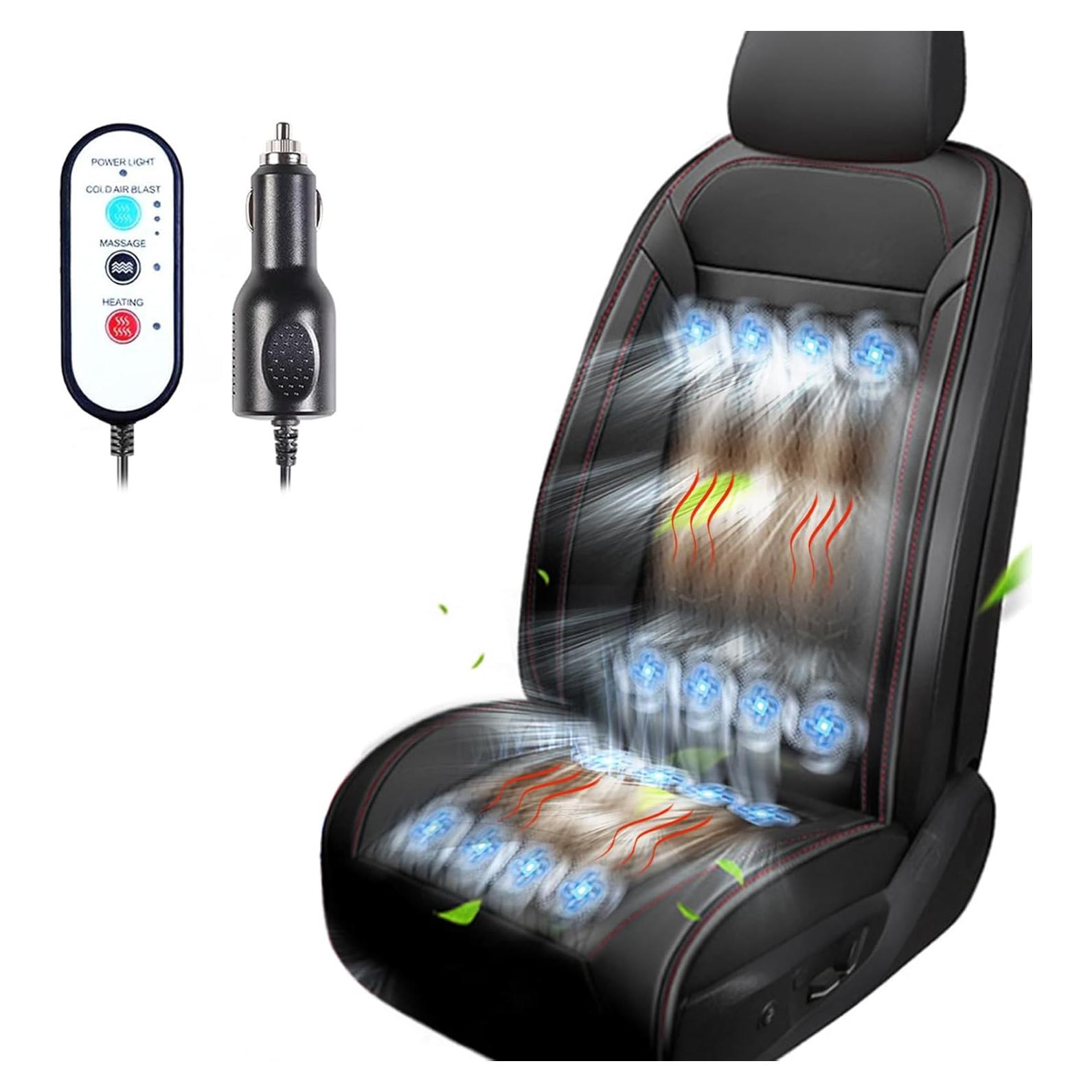 Funda de Asiento de Coche Refrigerada LGNORA con Masaje