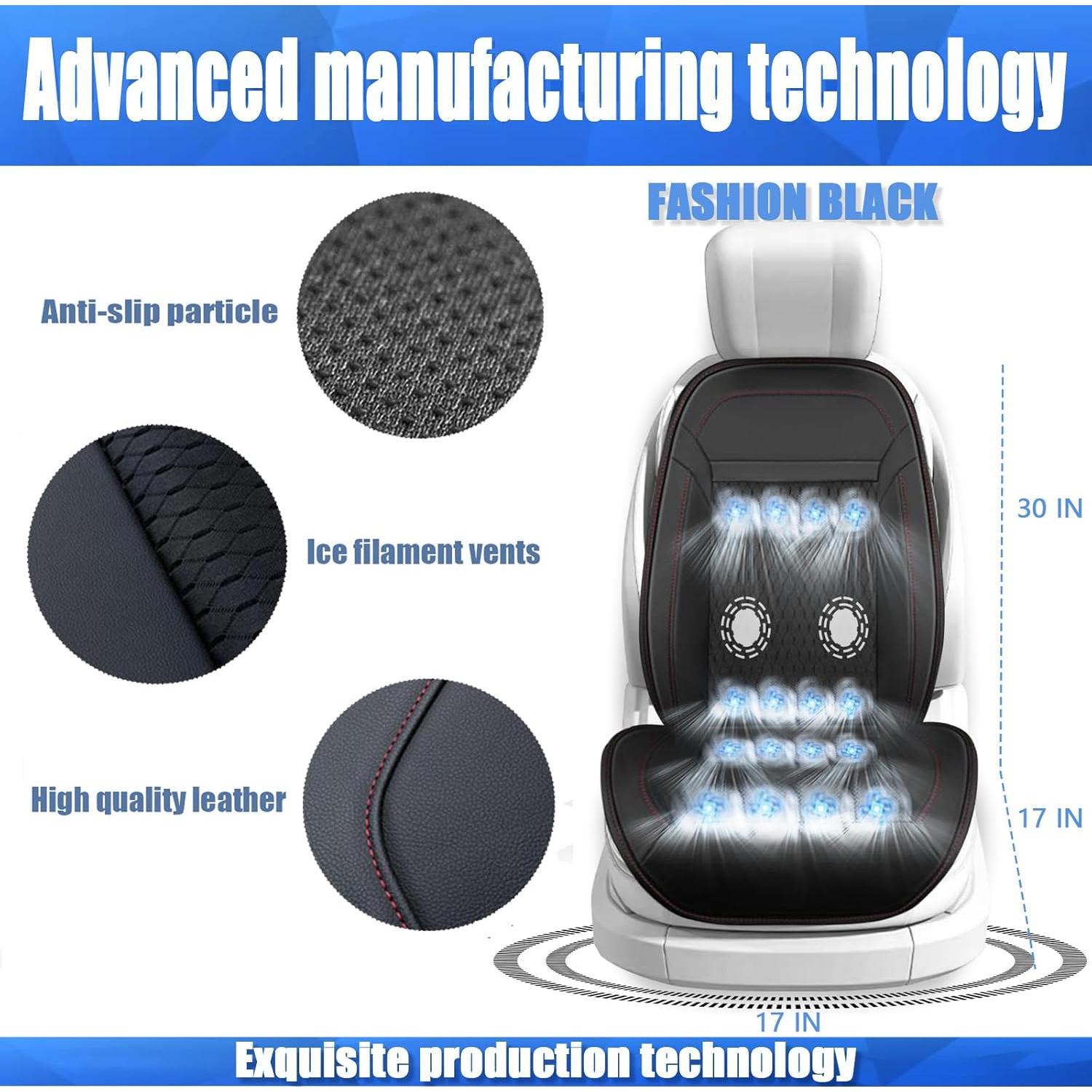 Funda de Asiento de Coche Refrigerada LGNORA con Masaje