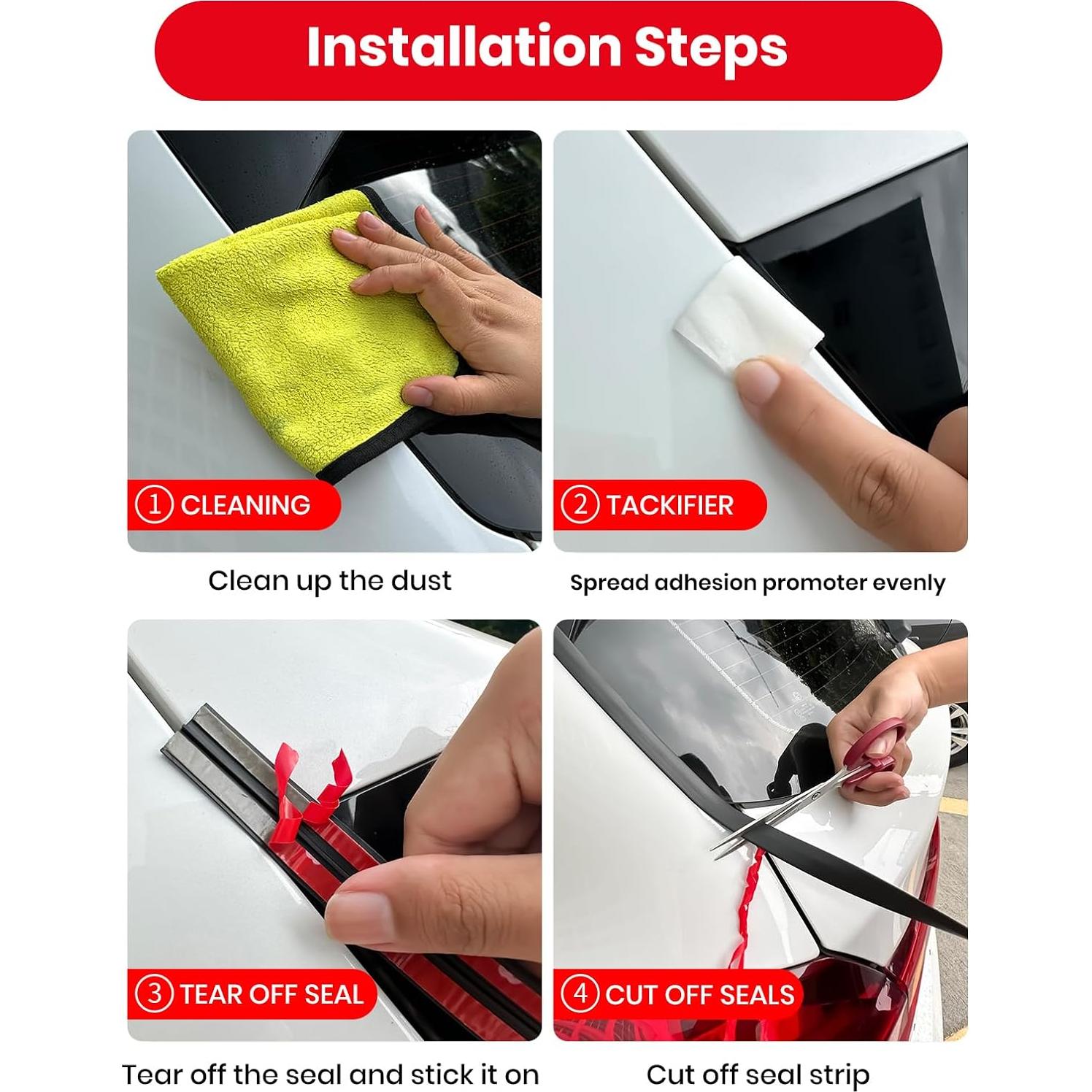 Sello de Goma para Parabrisas FengleAuto 5m x 14mm T Forma