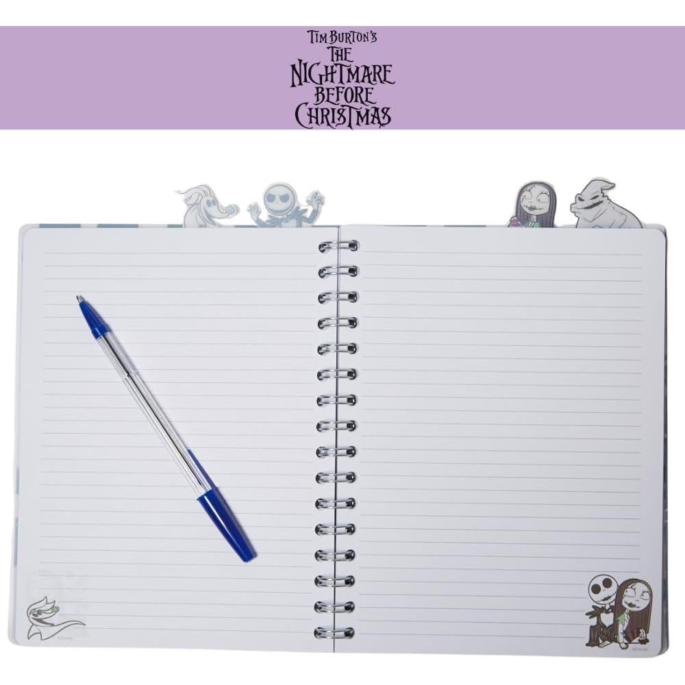 Cuaderno Pesadilla Antes de Navidad Diseños Innovadores 96 Páginas