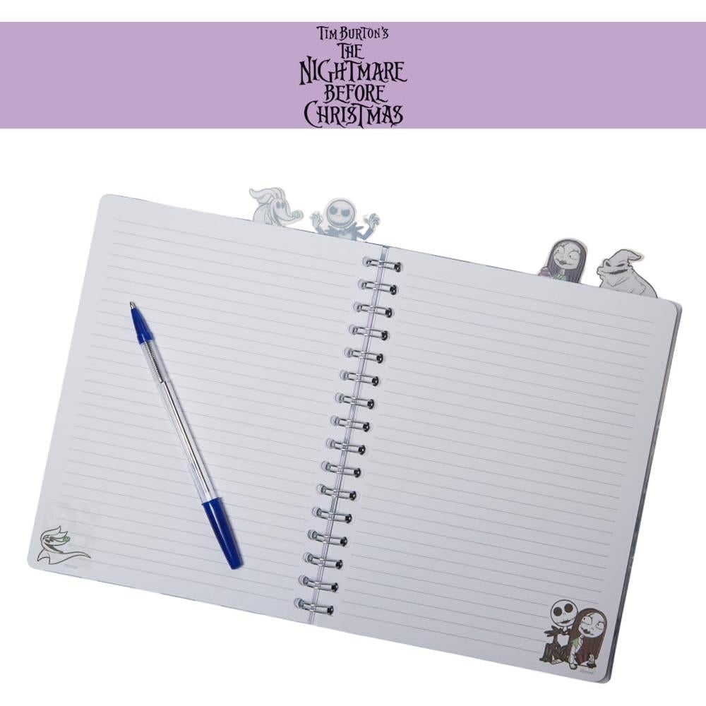 Cuaderno Pesadilla Antes de Navidad Diseños Innovadores 96 Páginas