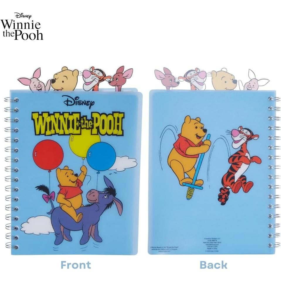 Cuaderno Winnie the Pooh Diseños Innovadores 96 Páginas Rayadas