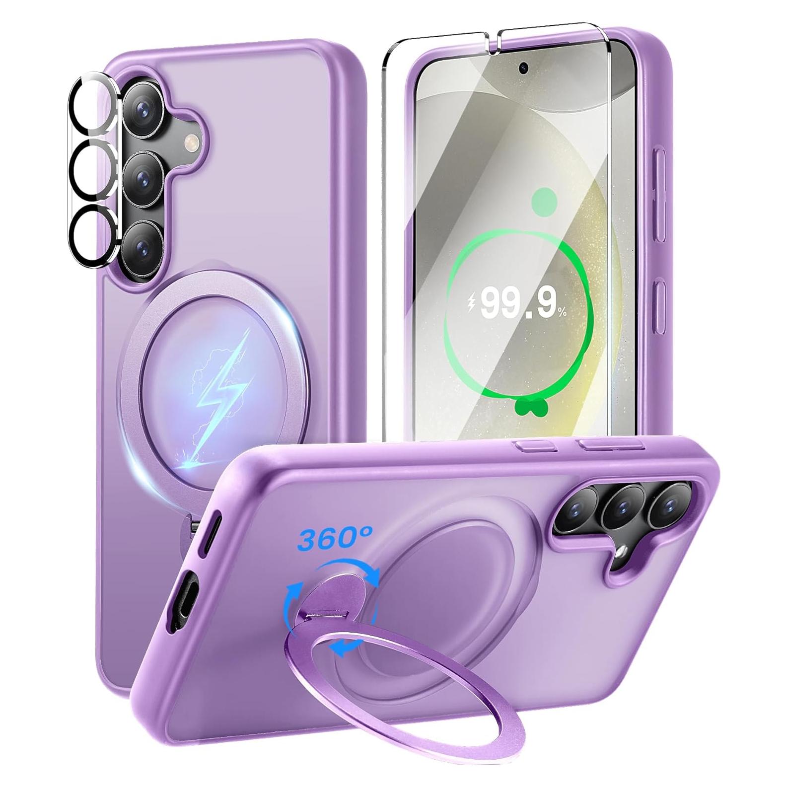 Funda Magnética a Prueba de Golpes Bitowik para Samsung S25 Plus