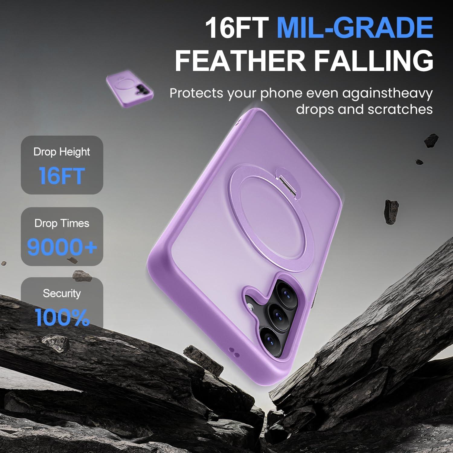 Funda Magnética a Prueba de Golpes Bitowik para Samsung S25 Plus