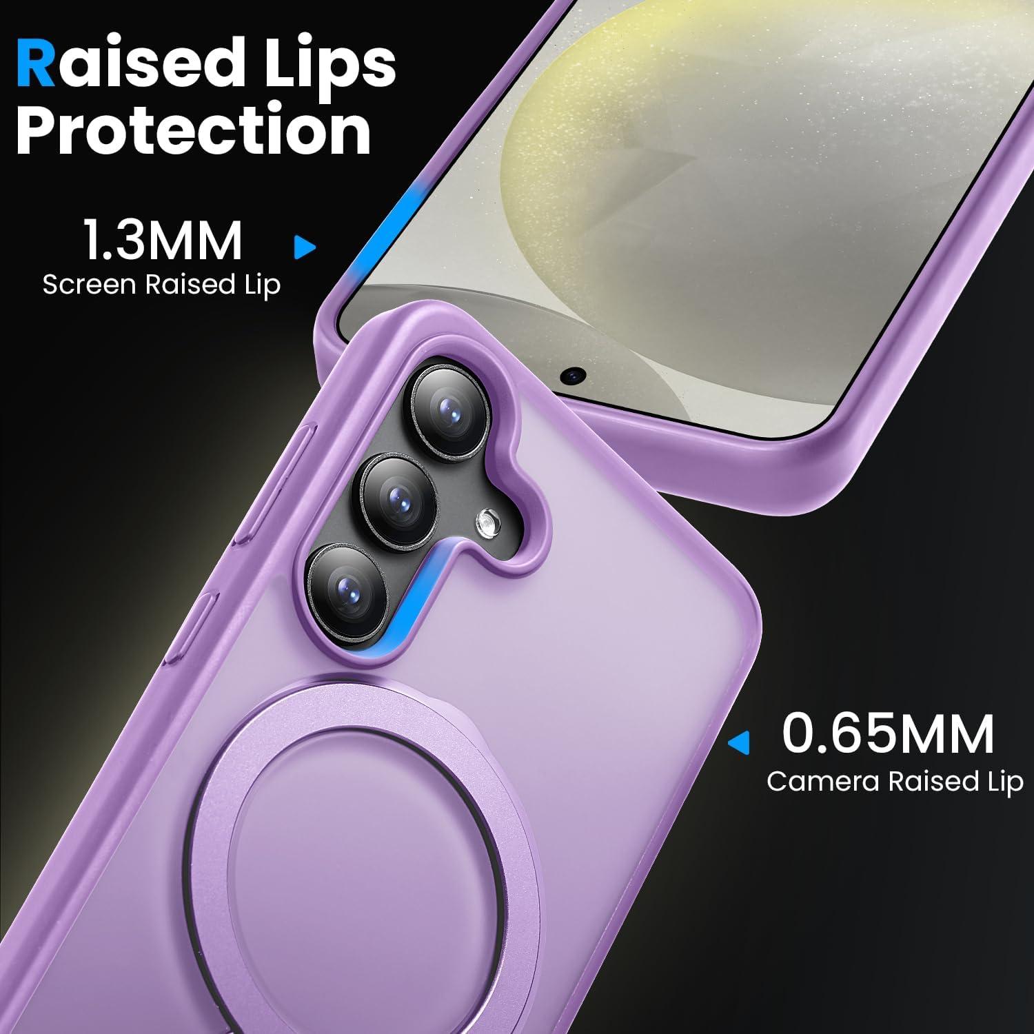 Funda Magnética a Prueba de Golpes Bitowik para Samsung S25 Plus