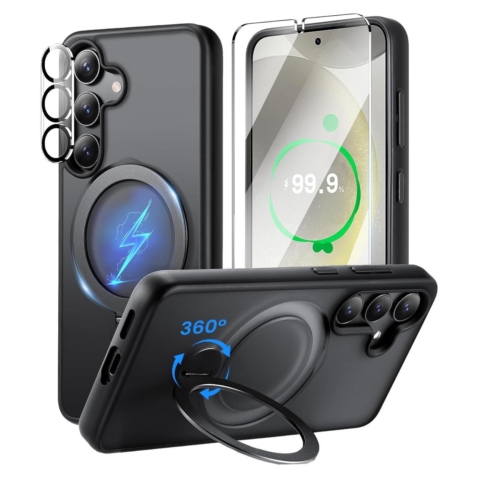 Funda Magnética a Prueba de Golpes Bitowik para Samsung Galaxy S25