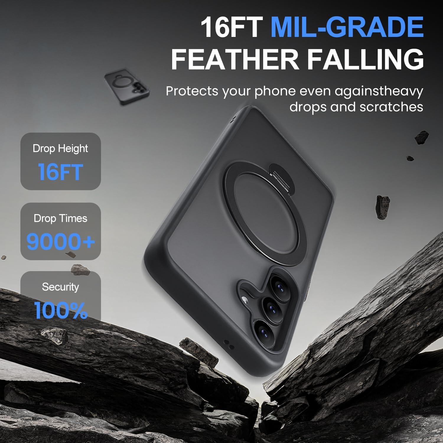 Funda Magnética a Prueba de Golpes Bitowik para Samsung Galaxy S25