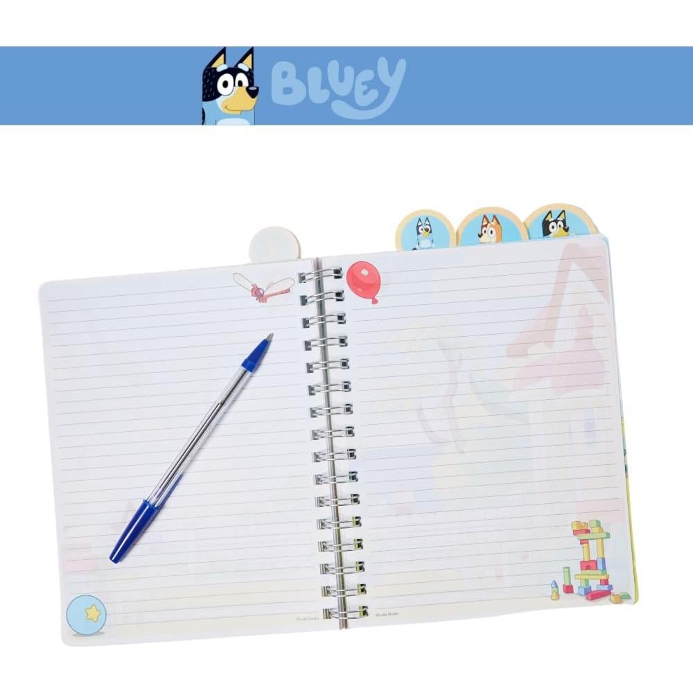 Cuaderno Bluey Diseños Innovadores 96 Páginas Rayadas