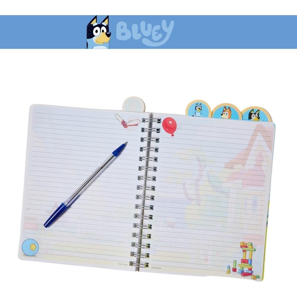 Cuaderno Bluey Diseños Innovadores 96 Páginas Rayadas