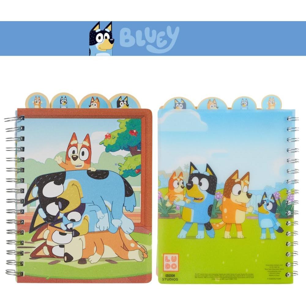 Cuaderno Bluey Diseños Innovadores 96 Páginas Rayadas