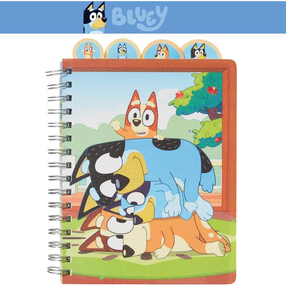 Cuaderno Bluey Diseños Innovadores 96 Páginas Rayadas