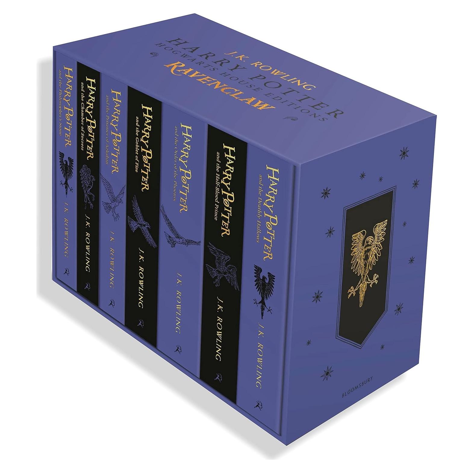 Conjunto de Libros Harry Potter Tapa Blanda Edición Ravenclaw