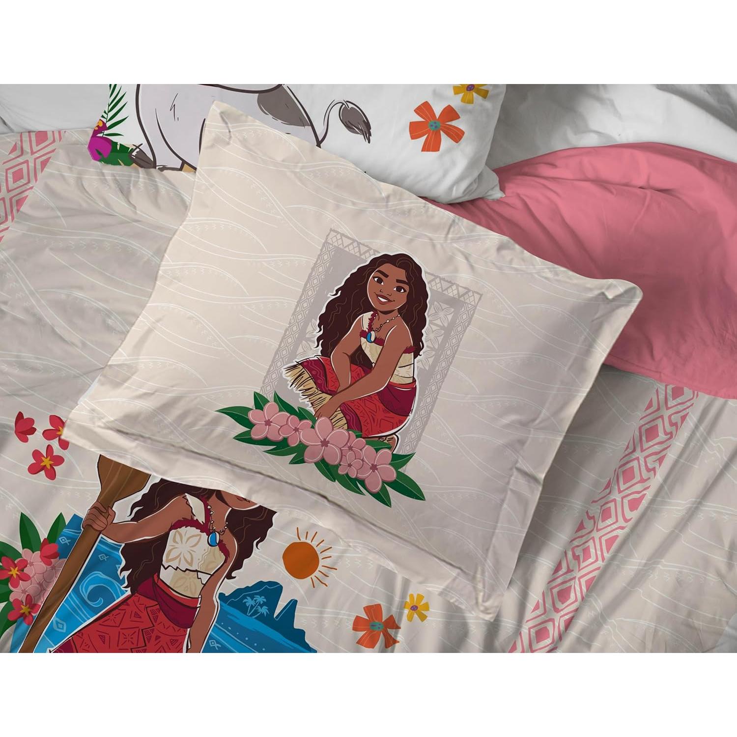 Juego de Edredón Twin Jay Franco Moana 5 Piezas Floral