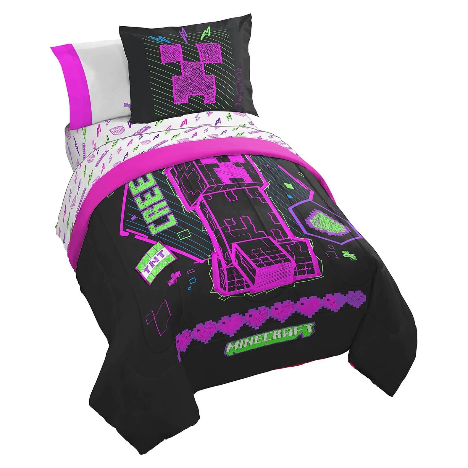 Juego de Edredón Completo Minecraft Jay Franco 7 Piezas