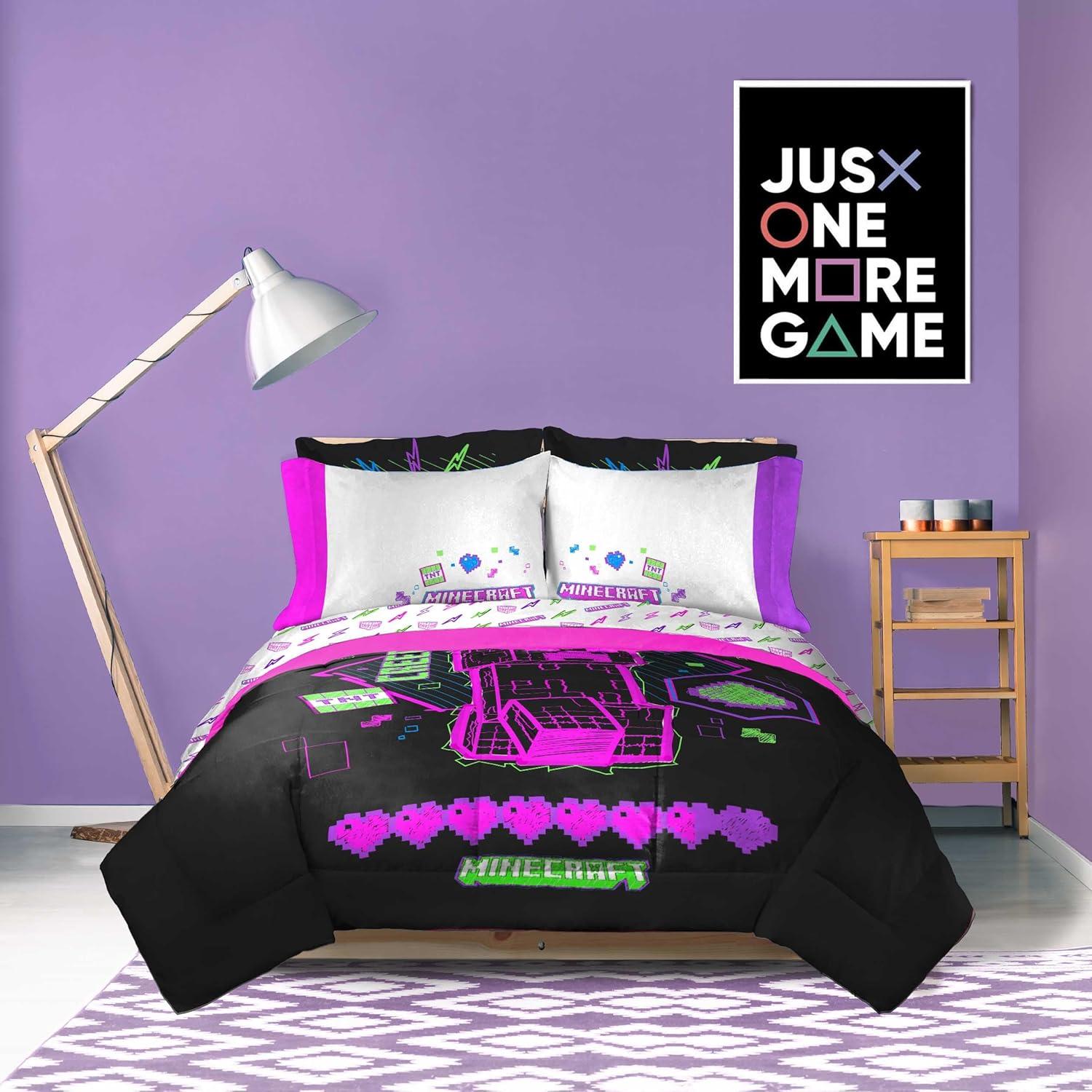 Juego de Edredón Completo Minecraft Jay Franco 7 Piezas