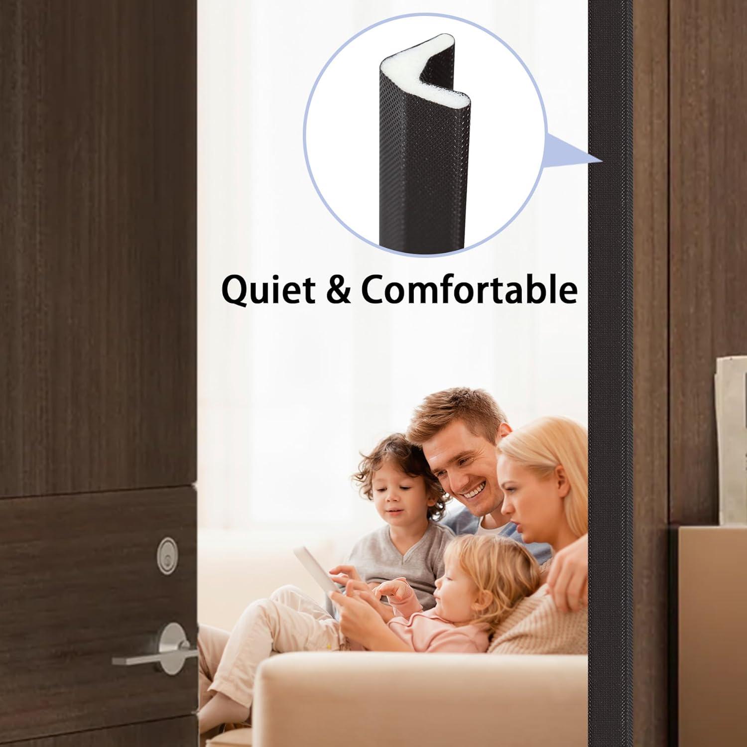 Tira de Sello Autoadhesiva Coengwui 72m A Prueba de Polvo y Sonido