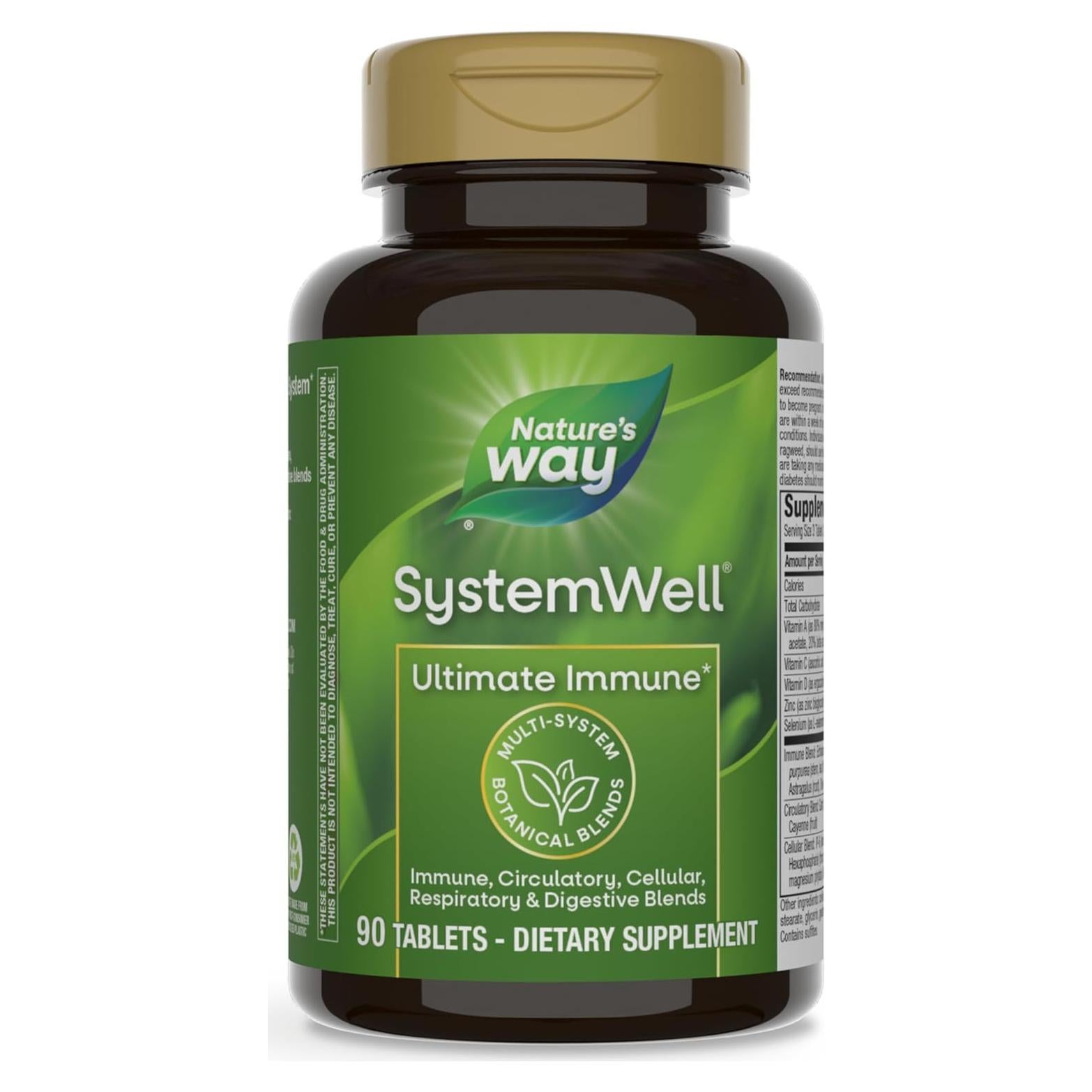 Tabletas Inmunológicas Nature's Way Ultimate 90 Unidades