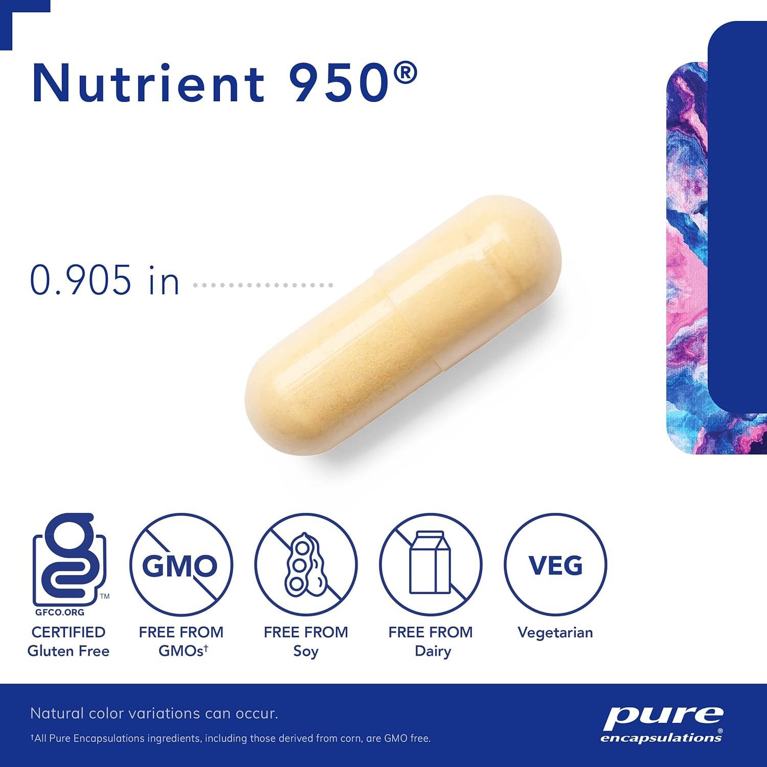 Suplemento Multivitamínico Mineral Pure Encapsulations 90 Cápsulas