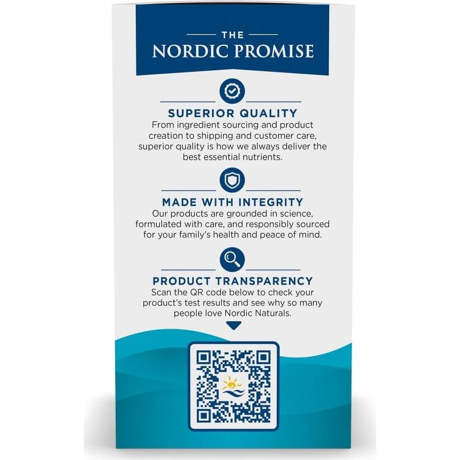 Omega 3 Ultimate 2X Nordic Naturals 60 Gelatinas Limón 2150 mg